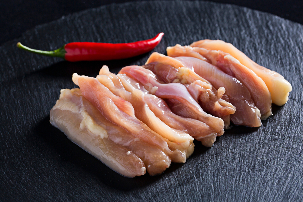 Fresh Thigh Fillet Skinless Cut In Strips per KG – Chicken Delight